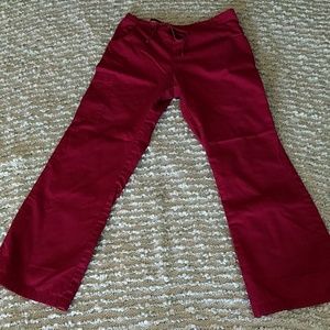 5x$25! Petite Cranberry Dickies Scrubs
